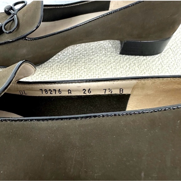 Salvatore Ferragamo Brown Loafers with Black Trim - Picture 8 of 8